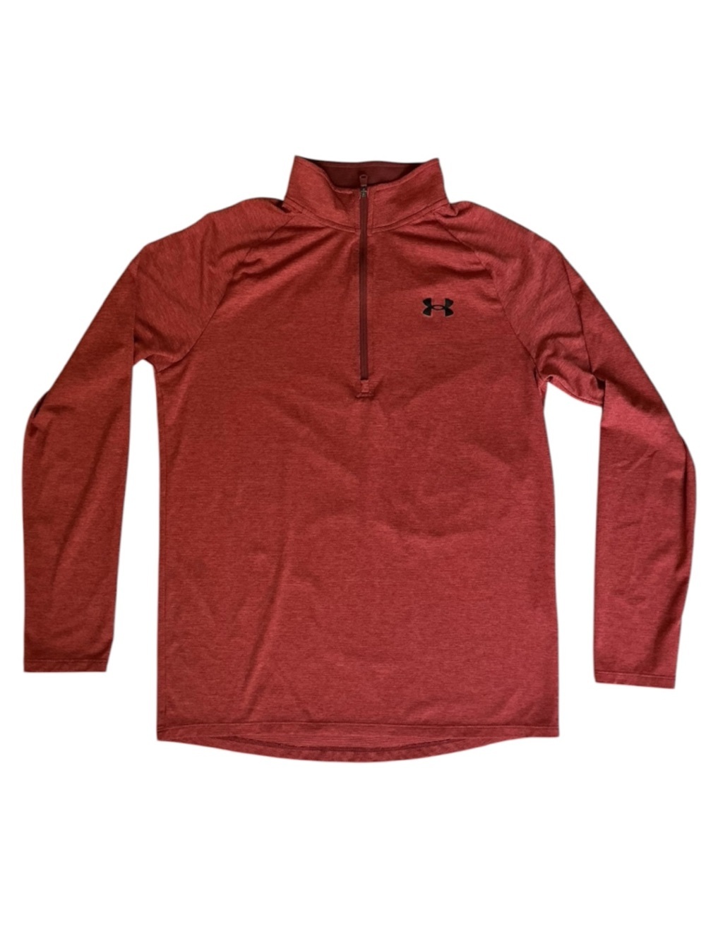 Under Armour Red Quarter-Zip Performance Pullover